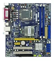 Placa Mãe Foxcom  45gmx Ddr2 Com Processador 775