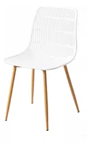 Silla De Living Comedor Eames Alaska Boxbit Base De Madera