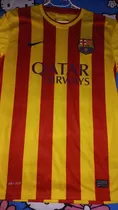 Camisa Barcelona Quarto Uniforme 2014-2015 Perfeita Original