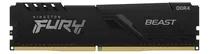 Memoria Ram Fury Beast Ddr4 Gamer Color Negro  32gb 1 Kingston Kf432c16bb/32