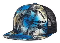 Cnuser Trucker Hat Palm Tree Hombres Mujeres Sombreros Snapb