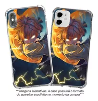 Capinha Capa Demon Slayer Zenitsu Dms11 Diversos Aparelhos