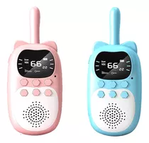 Radio Infantil Comunicador Niños Walkietalkies X2 Recargable