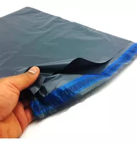 100 Envelopes De Segurança 60x70 Sacos Plástico Aba Adesiva