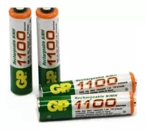 Batería Aaa 1.2v 970mah Gp Recargable 1100 Series 