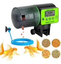 Automático Dispensador Alimento Para Peces Capacidad 200ml