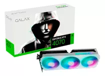 Placa De Vídeo Galax Geforce Rtx 4070 White 12gb Gddr6x