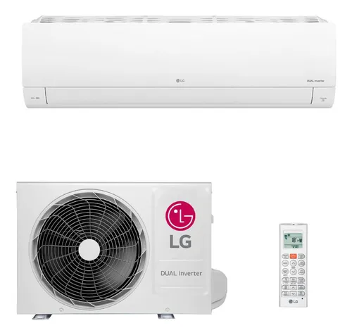 Ar condicionado LG split frio 9000 BTU branco 220V S3NQ09AA31A.EB2GAMZ