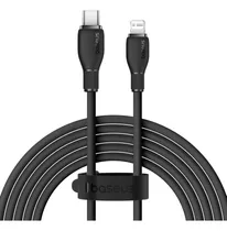 Cabo Baseus P/ iPhone/iPad Usb-c Lightning 20w 2m Pd Fast Cor Preto