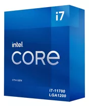 Procesador Gamer Intel Core I7-11700 Bx8070811700  De 8 Núcleos Y  4.9ghz De Frecuencia Con Gráfica Integrada