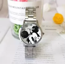Reloj Mickey Mouse Pulsera Metálica