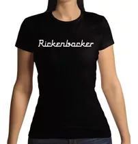 Remeras Mujer Rickenbacker |de Hoy No Pasa| 06v