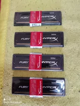 Kit Memoria Ram Dd4 4 X 4gb  (16gb) 2400mhz Hyperx Fury