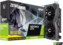 Placa De Vídeo Gtx 1660 Ti - Zotac Geforce Amp Edition 6gb