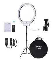 Ring Light Youngnuo Yn 608 Reclinavel+tripé 02 M +sup De Cel