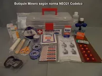Botiquin Minero Segun Norma Neo21 De Codelco Chile /calidad.