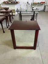 Mesa En Madera De Cedro Con Espejo , Importada