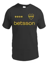 Remera De Boca Juniors / Escudo / Sigla / Todos Los Talles