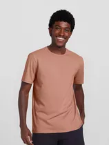 Camiseta Masculina Antibacteriana Básica Manga Corta - 140m