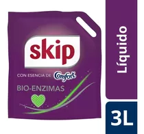 Jabon Liquido Skip Bio Enzimas Fragancia Comfort Doypack 3lt