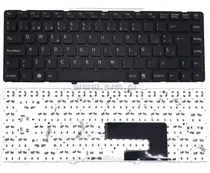 Teclado Original Sony Vaio Vgn-nw Sin Marco Negro Español