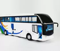 Ônibus De Turismo Com Luz Som Fricção 1/32 Califórnia Action