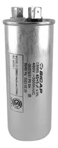 Capacitor Doble 40 + 5 Uf Aluminio Aire Acondicionado Split