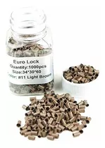 Amesun 1000pcs 3.4mm Euro Lock Anillos Cobre Cuentas 9s6kp