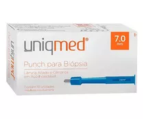 Punch Dermatologico Descartavel Uniqmed - Kit C/ 10 Unidades