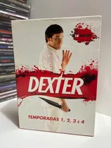 Dvd Box Dexter 4 Temporadas Completas 1 A 4 Excelente