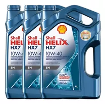 Aceite Motor Shell Helix Hx7 10w40 4 Litros
