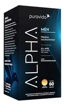 Alpha Men Polivitamínico Masculino Premium 60caps - Puravida