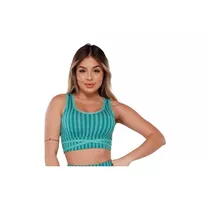 Cropped Feminino Energy Academia Fitness