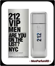 Perfume 212 Vip Men By Carolina Herrera. Entrega Inmediata