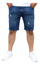 Bermuda Short Skinny De Mezclilla Stretch John Silver