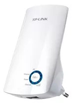 Amplificador De Sinal Wifi Tp-link 300mbps N300 Tl-wa850re Cor Branco 110v/220v