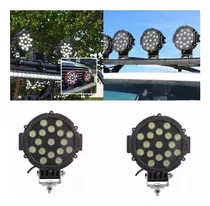 Pack 2 Luces Focos Neblineros Led 51w Expansion Auto Moto