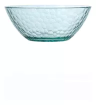 Bowl Acrilico Pote Transparente Ensaladera Hammered 17cm