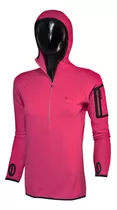 Buzo Micropolar Hoddie Climbing Para Mujer Rotpunkt Escalada