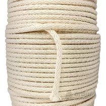 Soga Cordon De Algodón 6mm 100mts Relleno Macrame Cestería