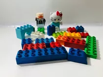 Lote De 21 Bloco De Lego Duplo Em Ótimo Estado