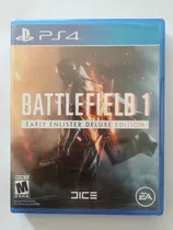 Battlefield 1 Early Enlister Deluxe Edition Ps4 100% Nuevo