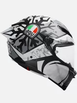 Casco Original Agv Valentino Rossi Moto Gp Pista Invierno 