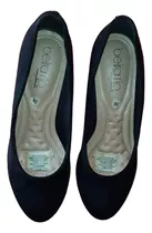 Zapatos Beira Rio (color Negro), Gamuza, Talle 36