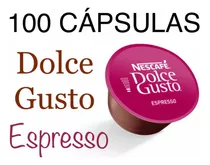 Cápsula De Café Dolce Gusto Espresso Kit Com 100 Cápsulas.