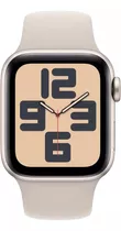 Apple Watch Se Gps (2da Gen)  Caja De Aluminio Blanco Estelar De 40 Mm  Correa Deportiva Blanco Estelar - S/m