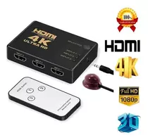 Splitter Hdmi 1x3 Amplificador 3 Puertos Full Hd 1080p 3d 4k