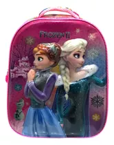 Mochila Escolar 3d Pequena Infantil Frozen Filme Elsa Menina