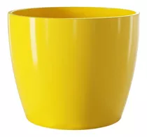 Vaso Cerâmico Cachepô Munique 16 Amarelo - Japi