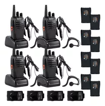 Kit Handy X 4 Walkie Talkie Baofeng Bf-999s Original Set